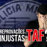 Por que a PM-SP reprova candidatos no TAF mesmo após alcançarem o número exigido de repetições? 🚨💪